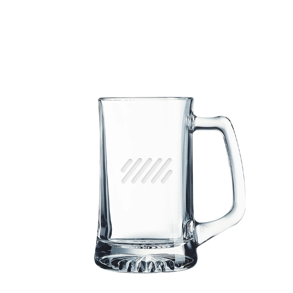 Polar Camel 14 oz Glass Beer Mug w/ Handle 1