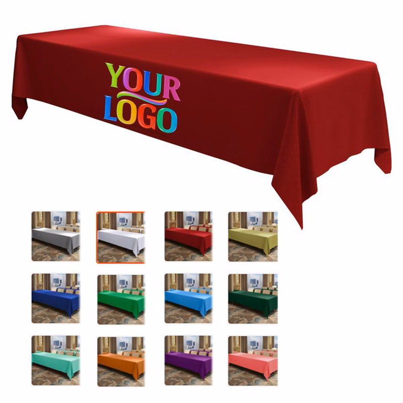 Multi Color Polyester Tablecloth
