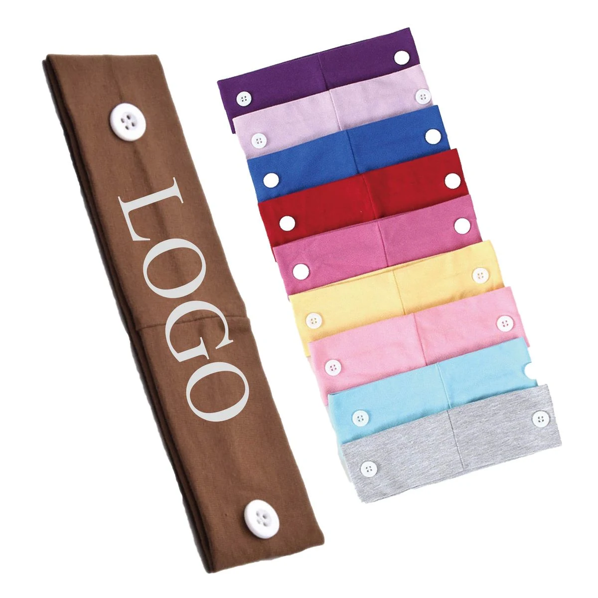 Cotton Stretch Yoga Headband Non-Slip Sports Hairband 1