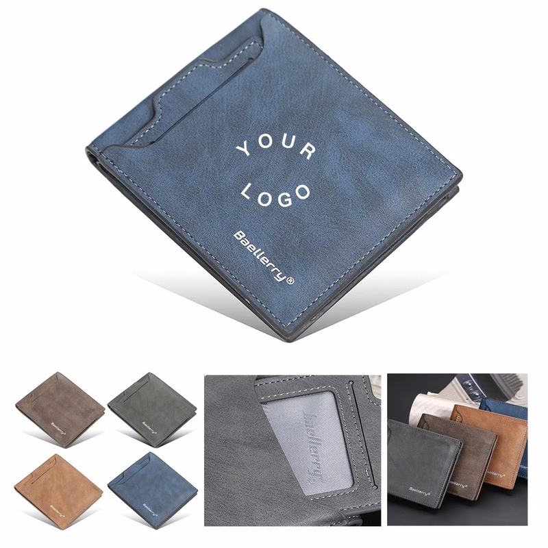 Slim Tri Fold Wallet for Men with Multiple Compartments