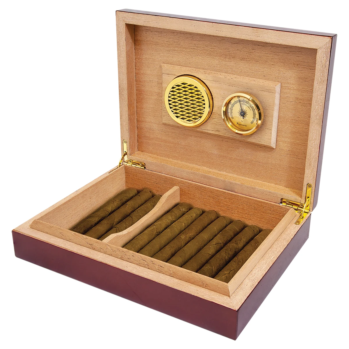 Rosewood Piano Finish Humidor 1