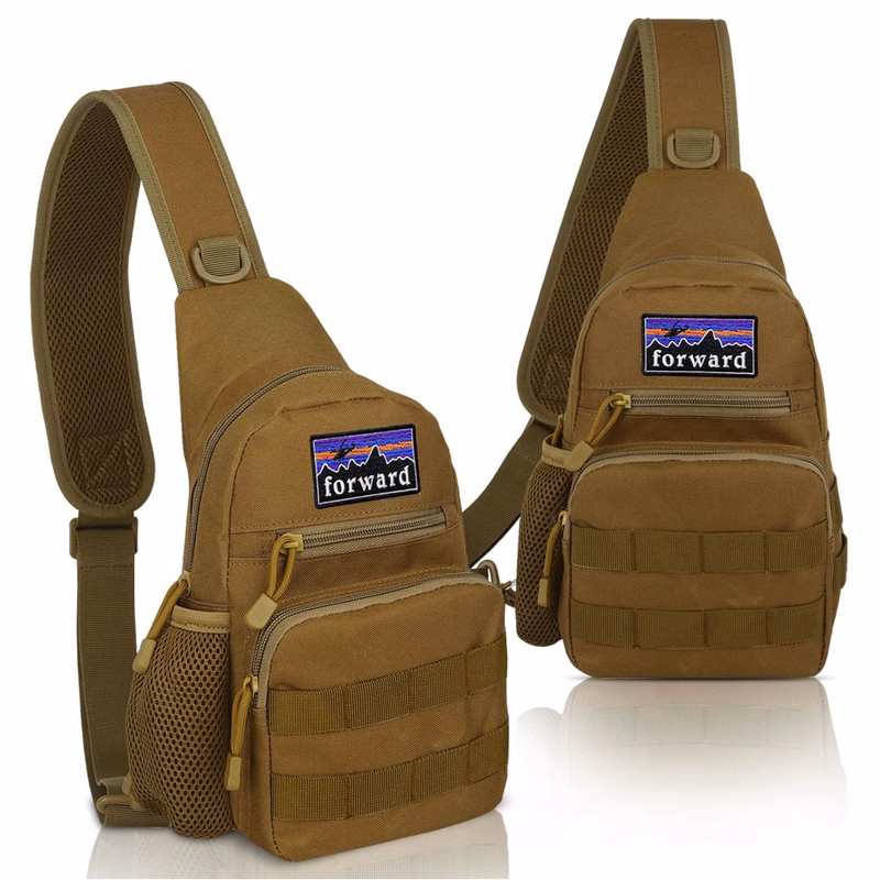 Custom Logo 800D Oxford Tactical Sling Bag
