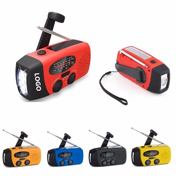 Solar Hand Crank NOAA Weather Radio