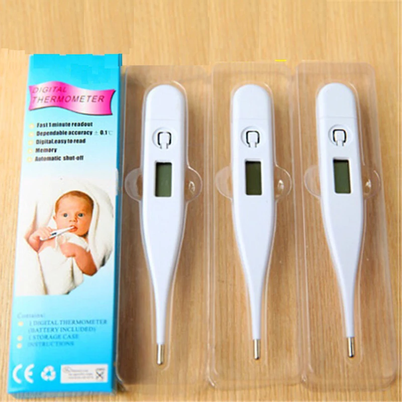 Digital thermometer measures 1