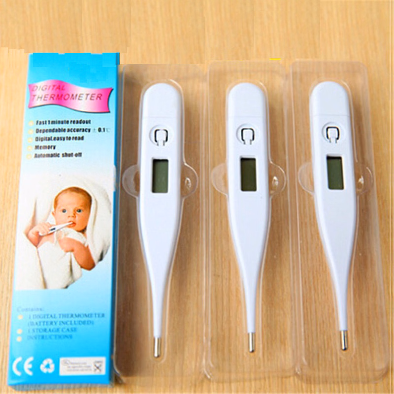 Digital thermometer measures