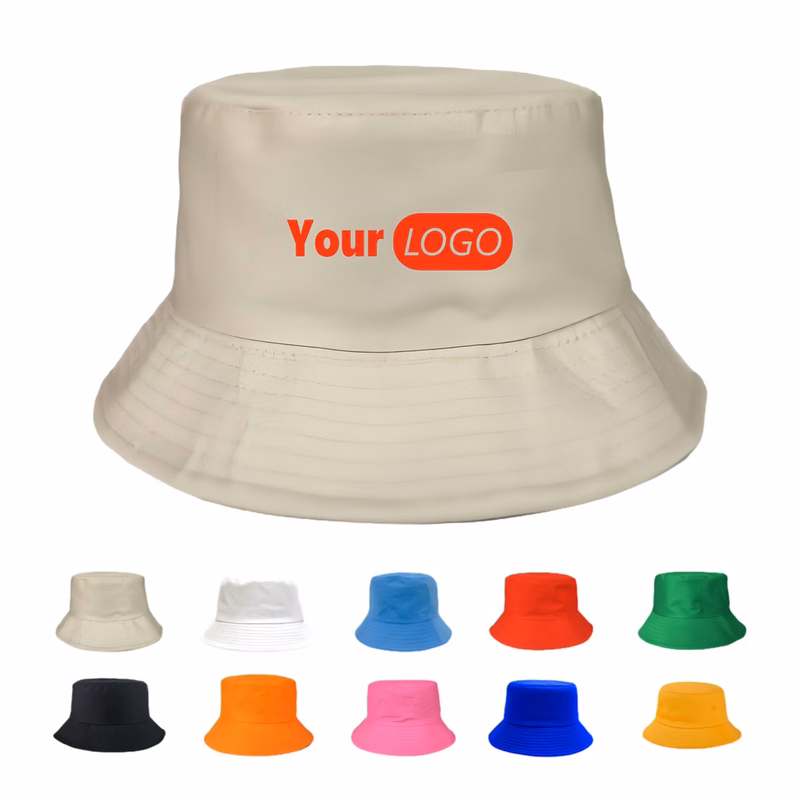 Solid Color Sun-Protective Cotton Fisherman Hat