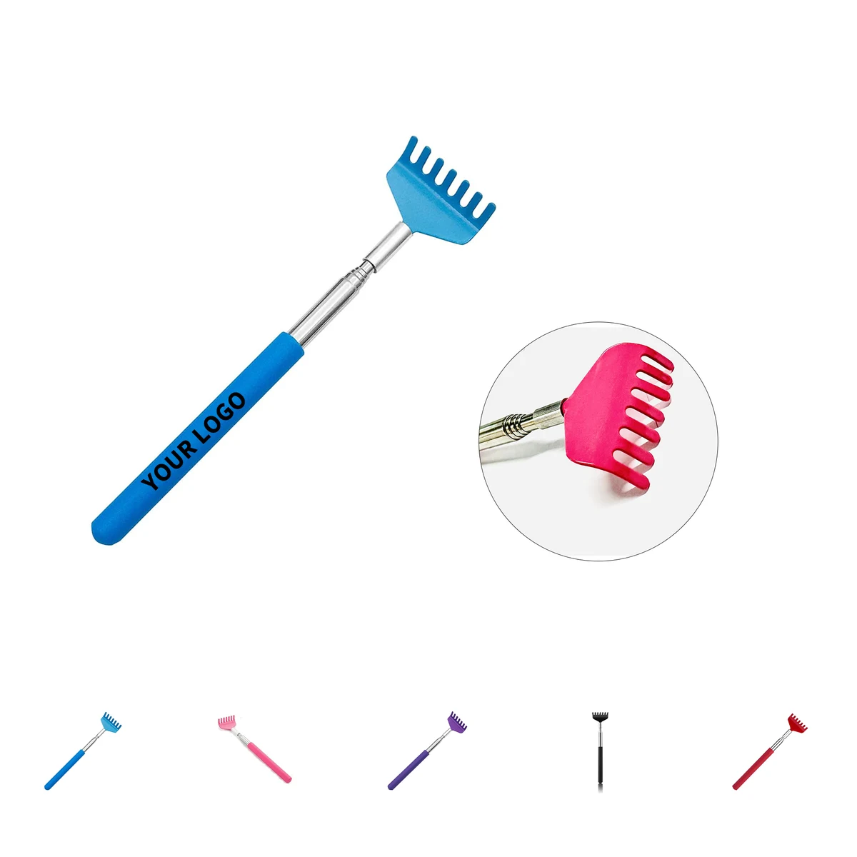Stainless Steel Telescopic Back Scratch Tool 1