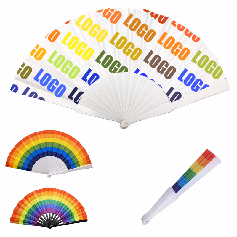 Customized Plastic Folding Fan