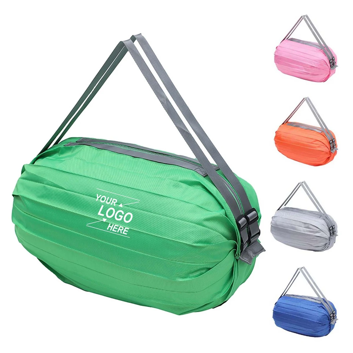 Large Foldable Travel Tote Bag Backpack 1