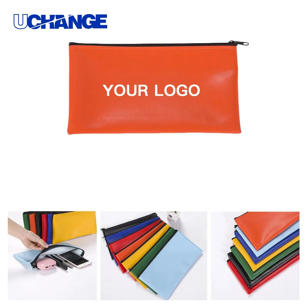 Leather Money Bag Pouch with Card Slot 1