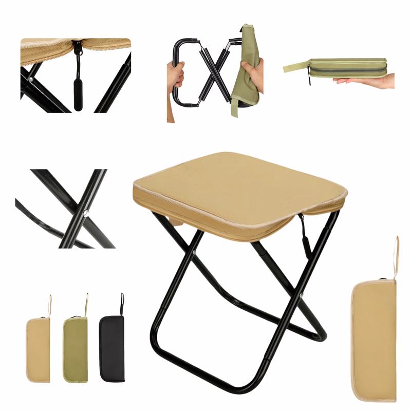 Folding Stool-Compact Design for Outdoor/Travel Use