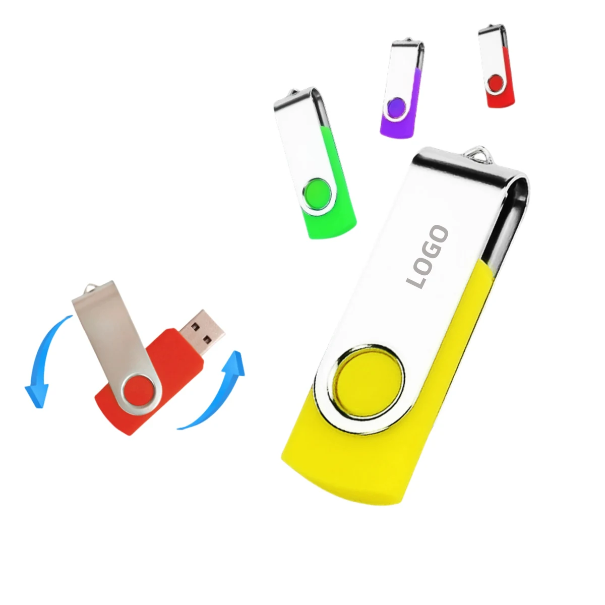 32GB Rotatable USB Flash Drive 1