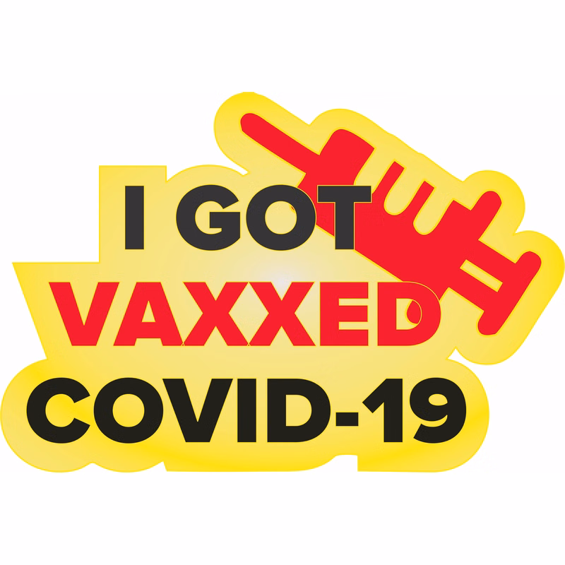 I GOT VAXXED COVID-19 Lapel Pin