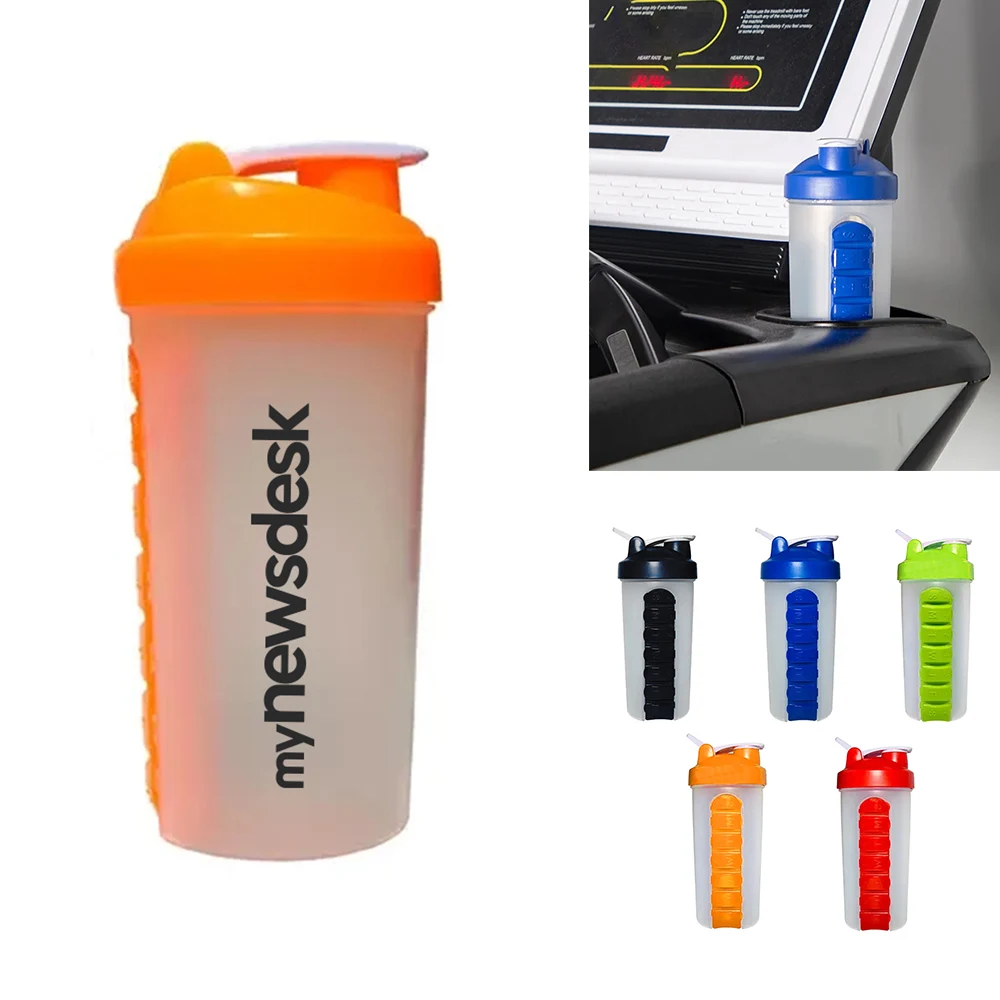 Tomatodo Water Bottle With Integrated Pill Box Case 1
