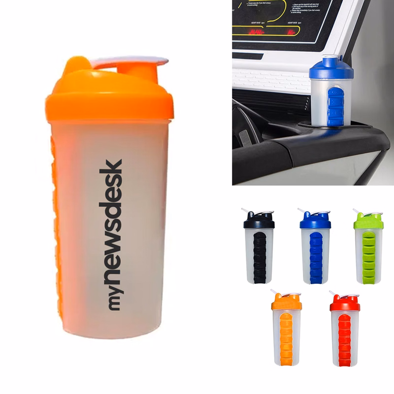 Tomatodo Water Bottle With Integrated Pill Box Case