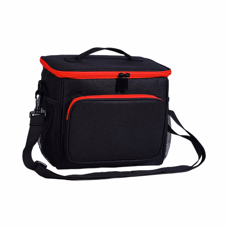 600D Oxford Insulated Lunch Bag Large Cooler Tote With Shoulder Strap