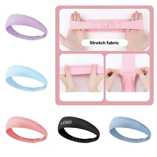 Sports Headband Multifunction Sweat-Wicking Hairband 1