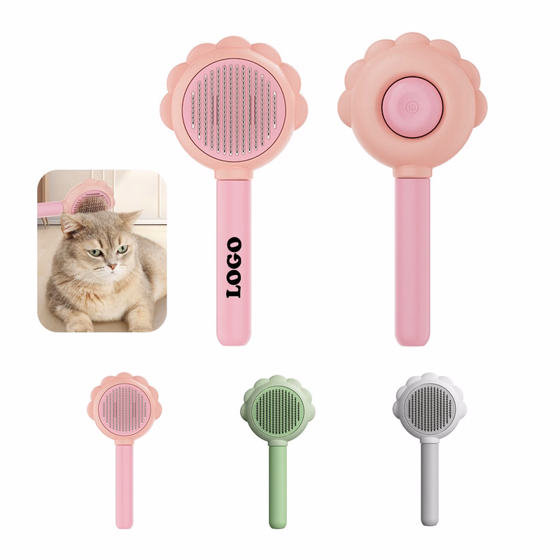Pet Brush with Release Button