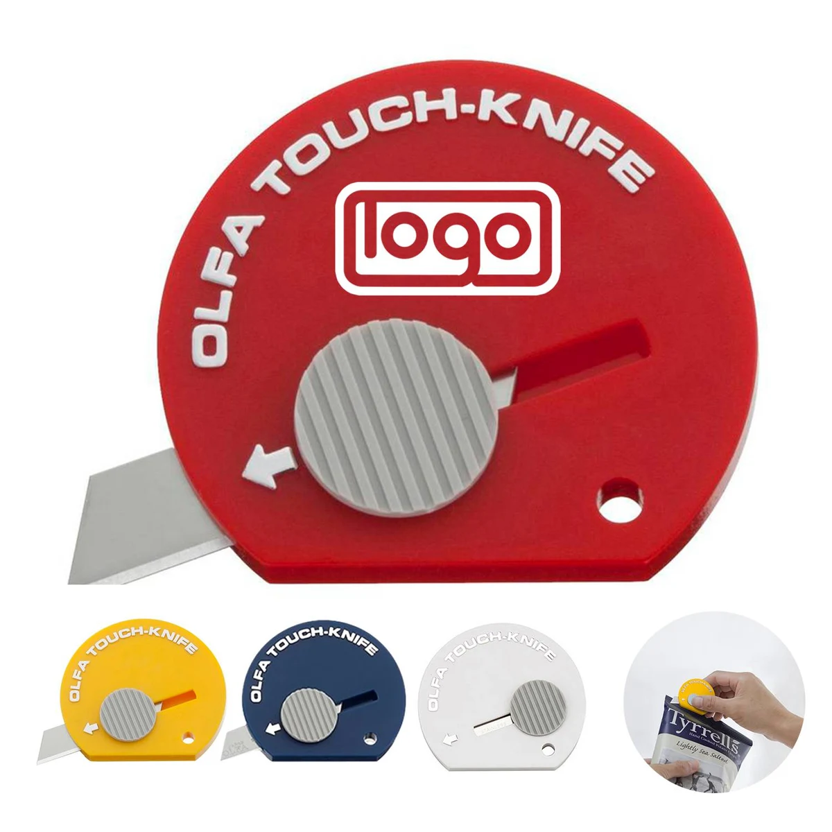 Mini Retractable Plastic Touch Knife 1