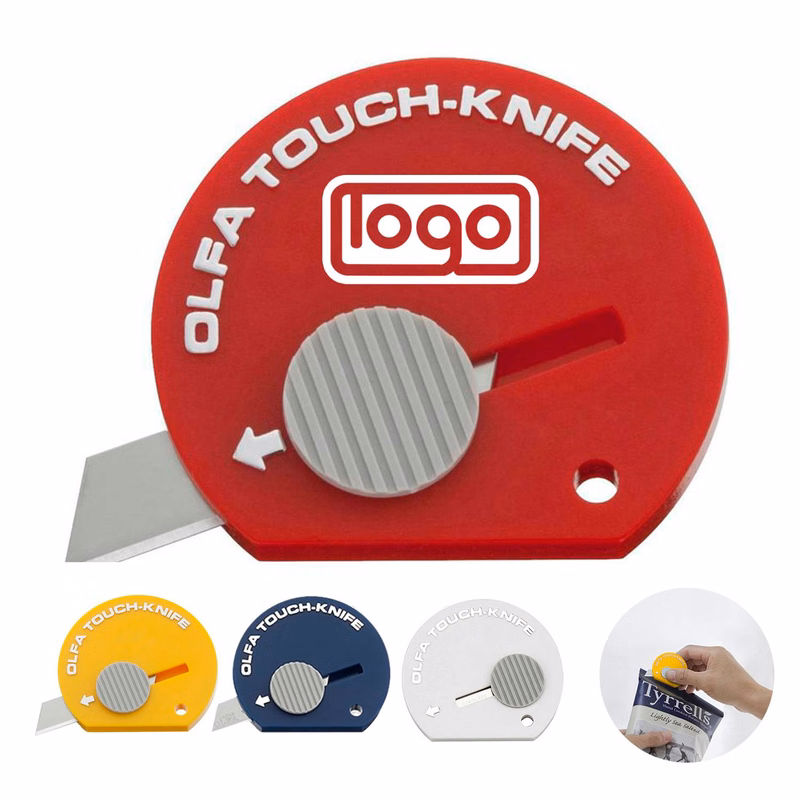 Mini Retractable Plastic Touch Knife