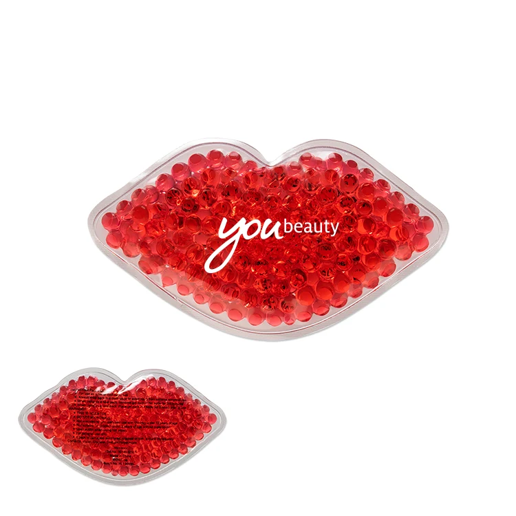 Hot/Cold Gel Pack- Lips Shaped 1