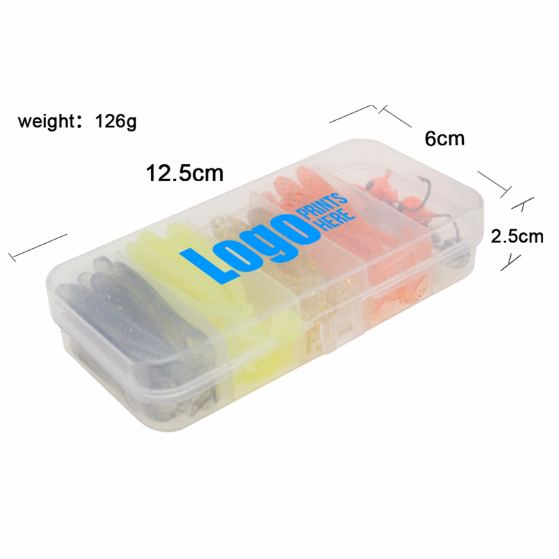 49 Pieces Fishing Lure with Plastic Case