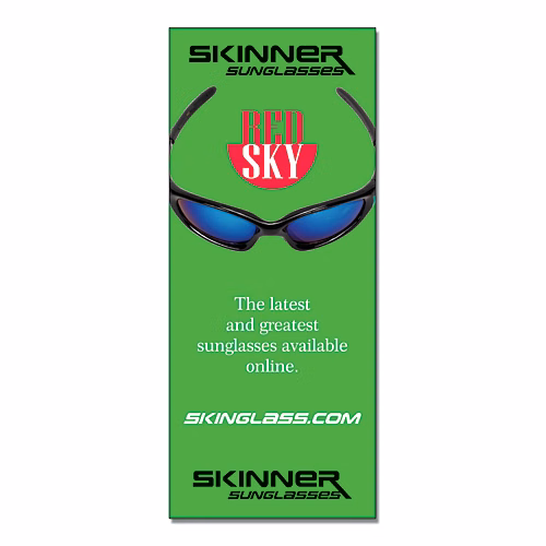 Magnet - 2x4.75 Square Corners 40 Mil Outdoor Safe