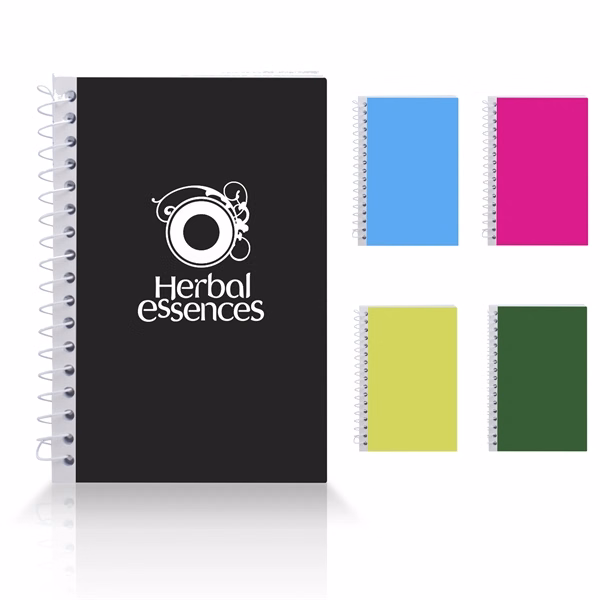 Spiral bound flip pad