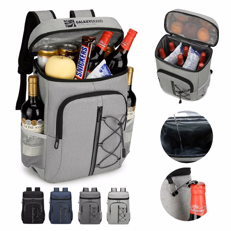 30-Can Waterproof Insulated Cooler Backpack