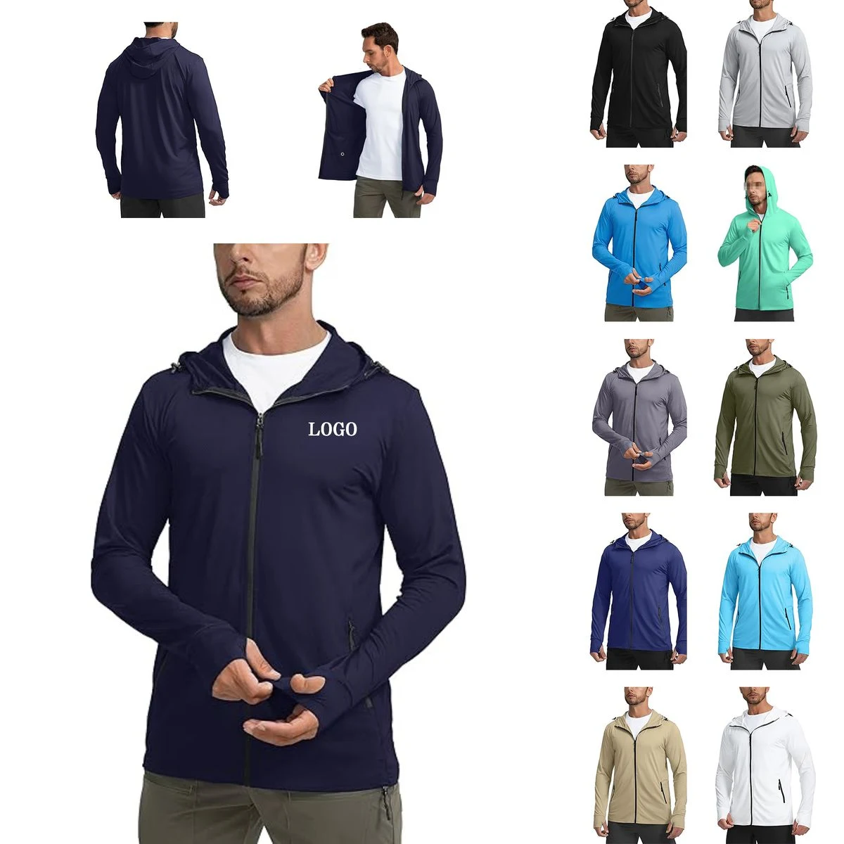 Man's UPF 50 Light Jacket 1