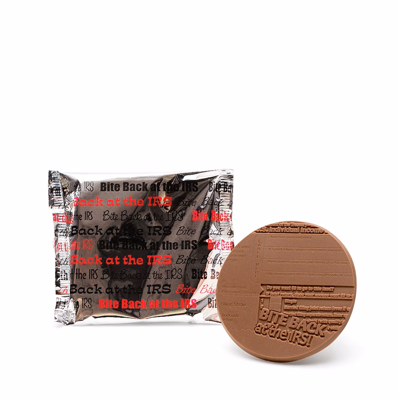 Bite Back At The IRS Chocolate Cookie