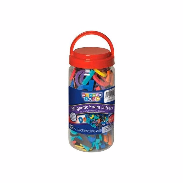Magnetic Letters/Numbers - Assorted Colors