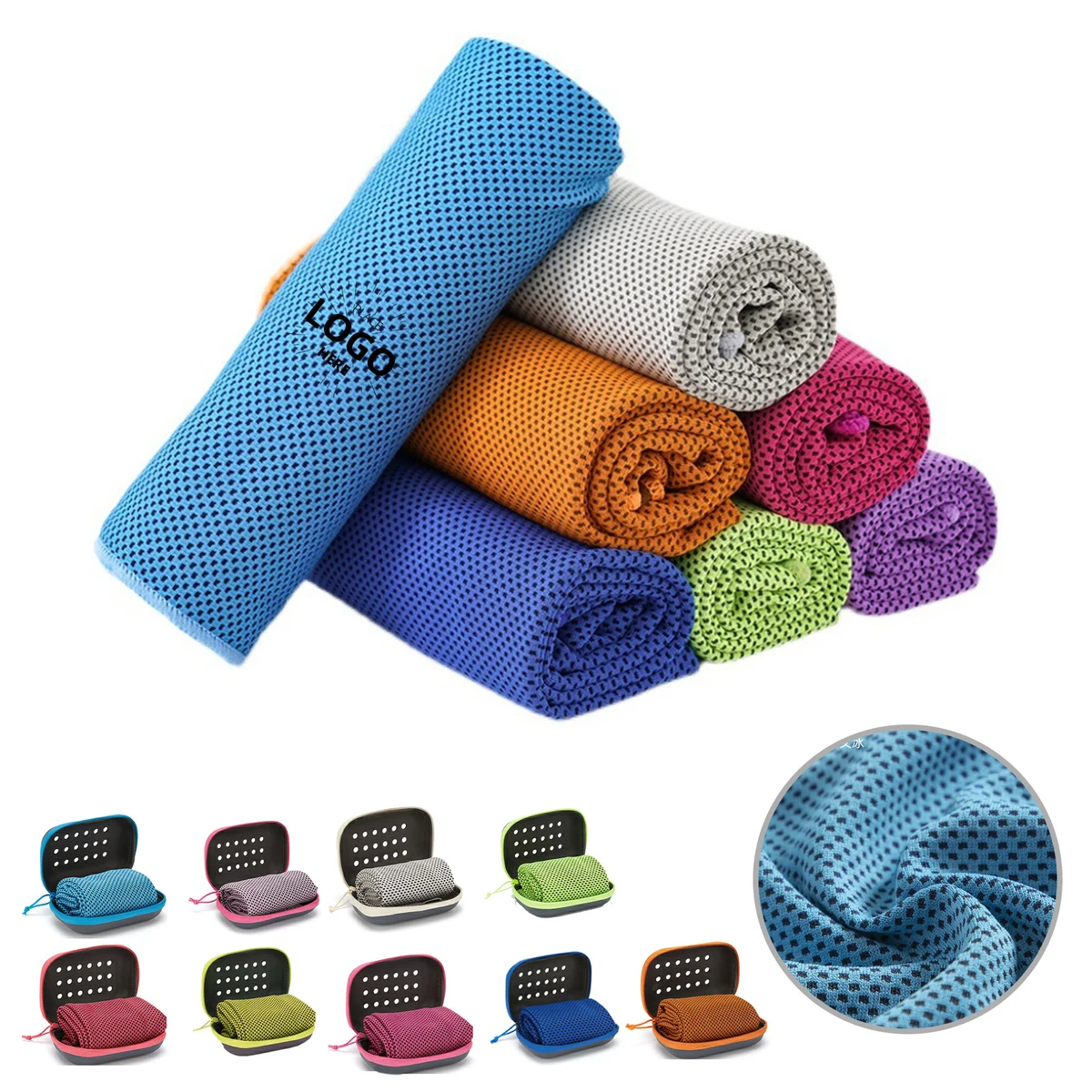 Cooling Towel With Eva Case 1