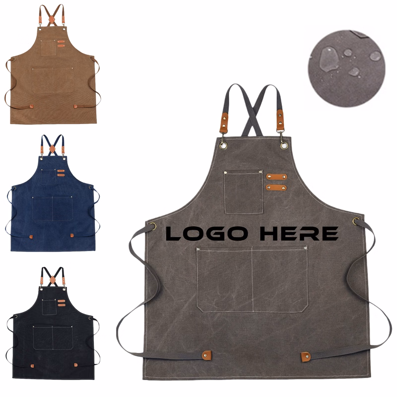 Thickened Canvas Denim Apron