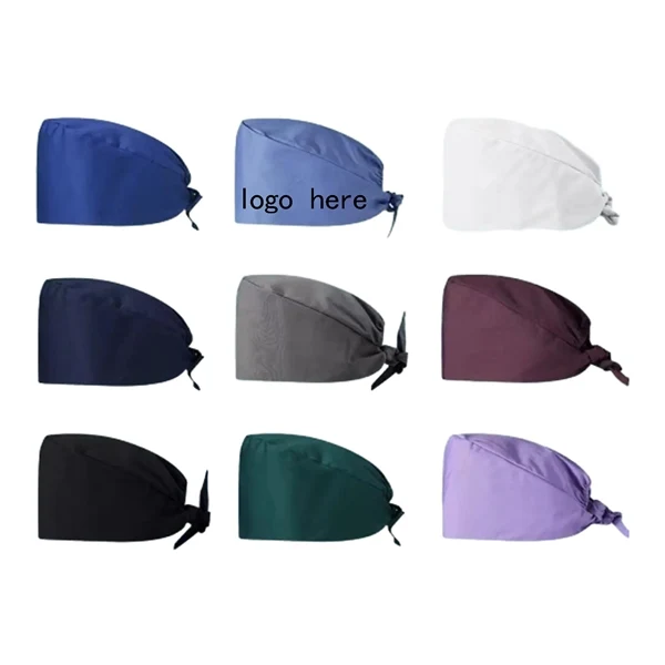 Cotton Medical Surgical Nurse Scrub Cap 1