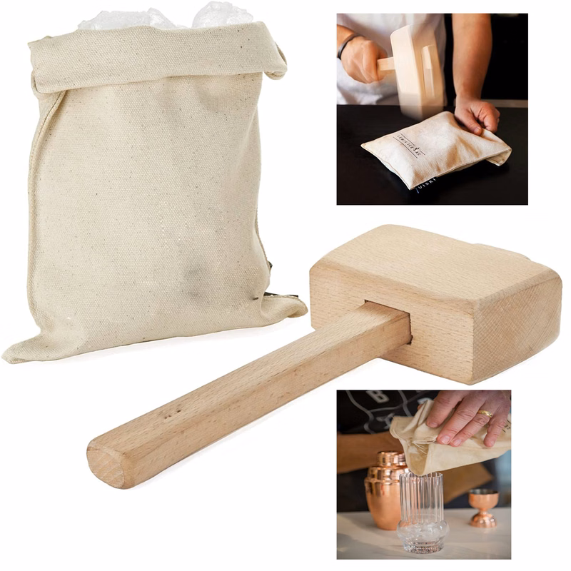 Ice Mallet and Lewis Bag