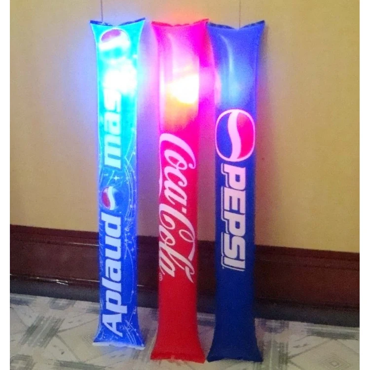 PE LED Flash Inflatable Pam Pam Stick Cheering Stick Noise Maker 1