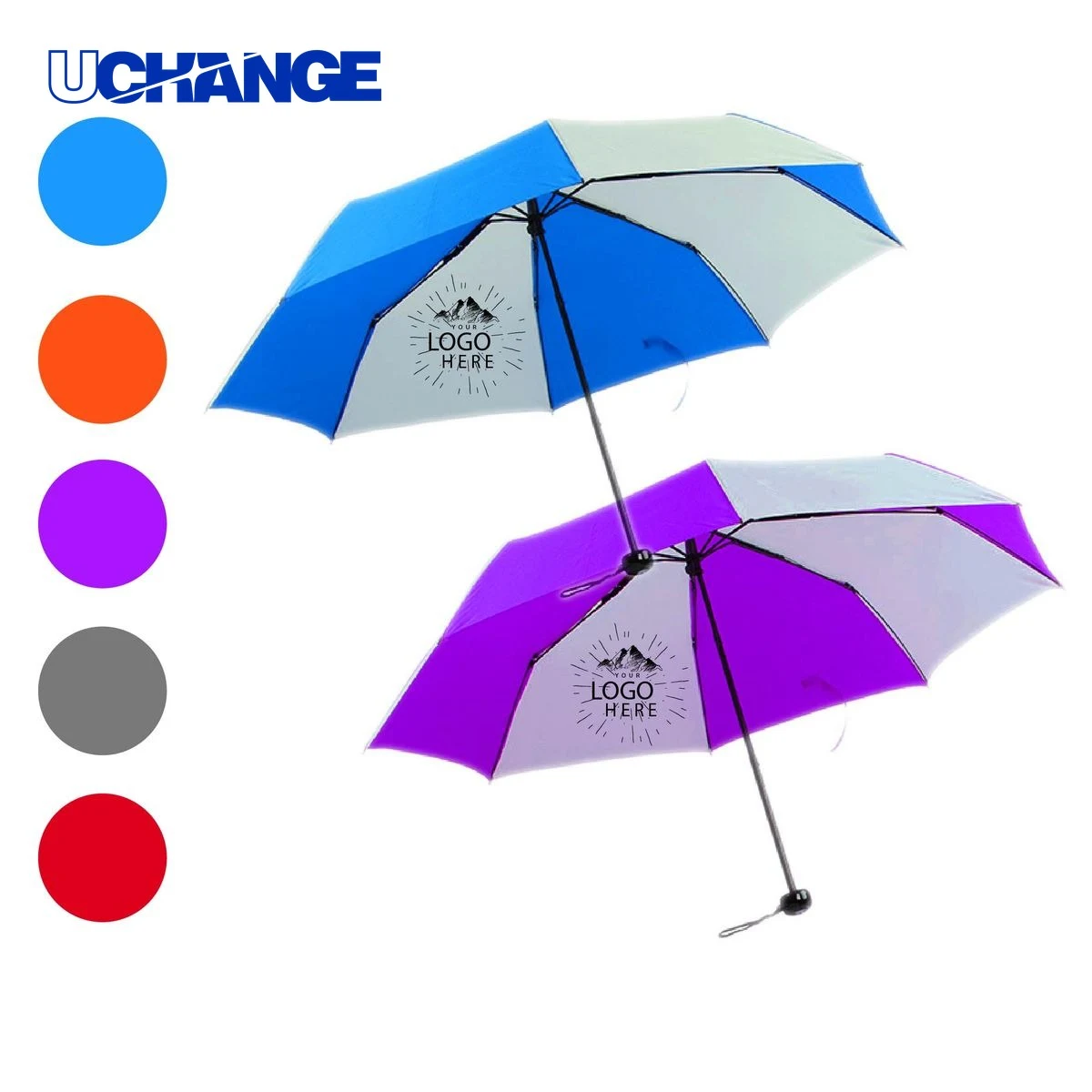 42 Inch Arc Telescopic Folding Umbrella 1