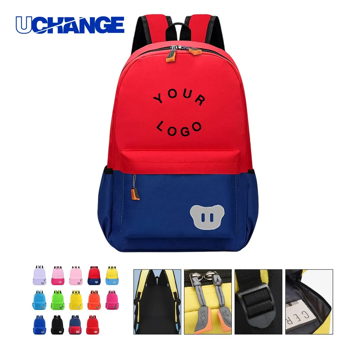 School Backpack Organizer with Reflective Detail 1