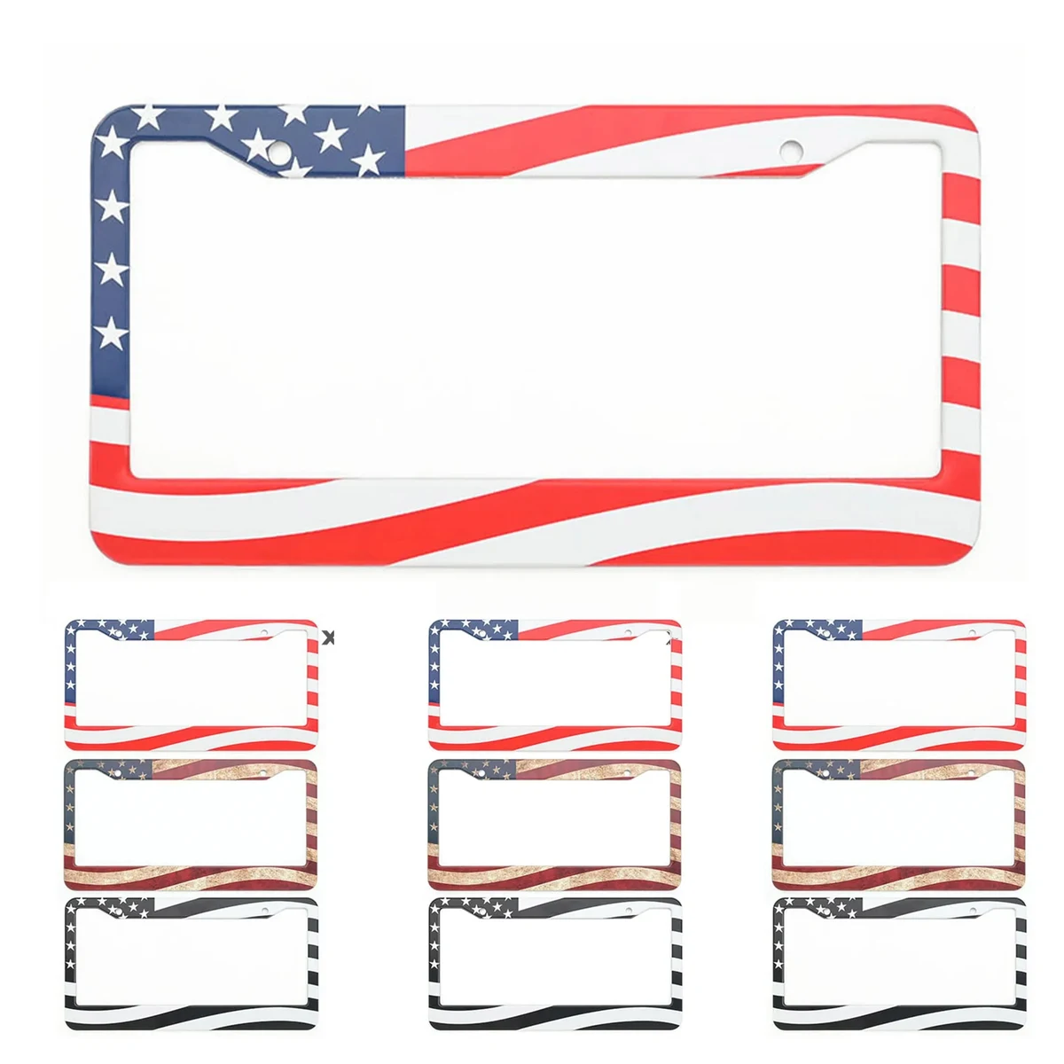 Full Color License Plate Holder 1