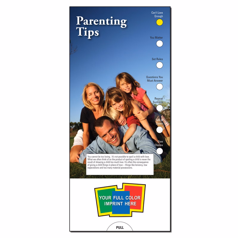 SLIDE CHART - Parenting Tips Slide Chart