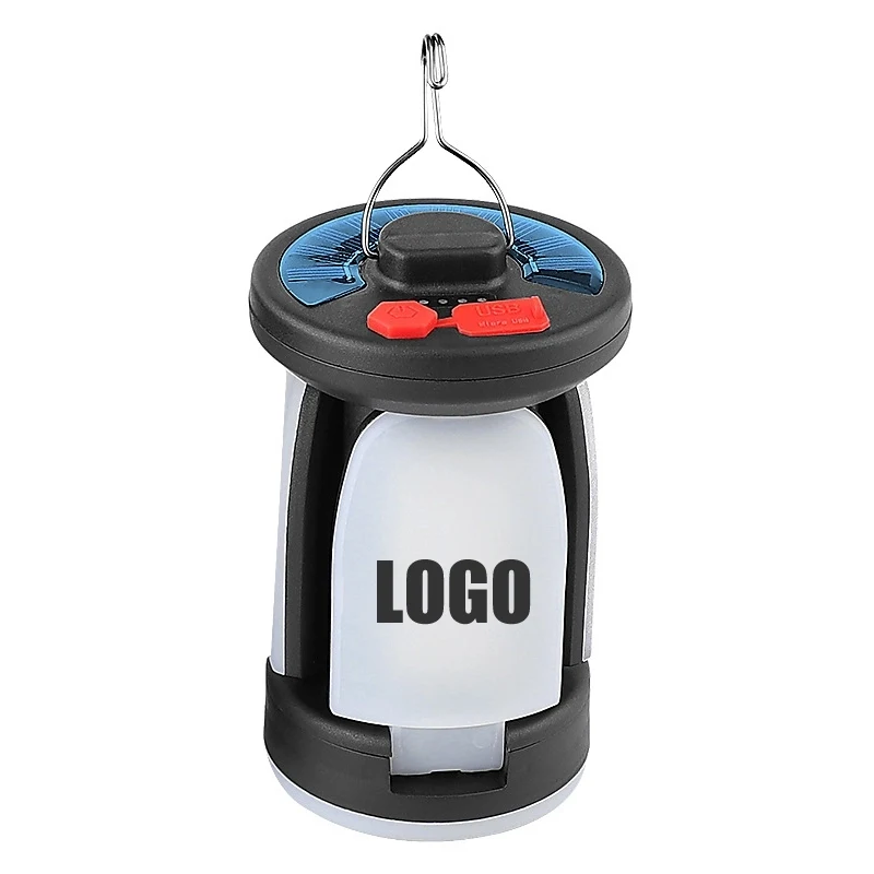 Custom Collapsible Clover Style LED Solar Lantern 1
