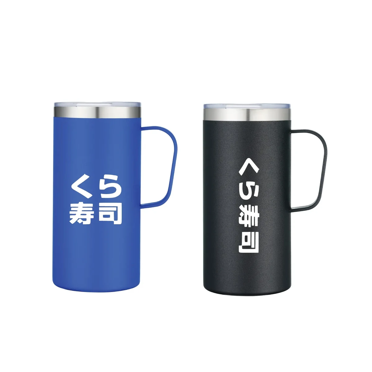 20oz Powder Coated Stainless Vacuum Camp Mug 1