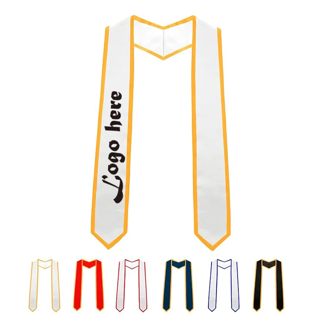 Full Color Adult Graduation Honor Stole 1