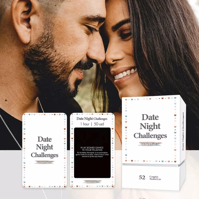 Full Color Scratch Off Postcard
