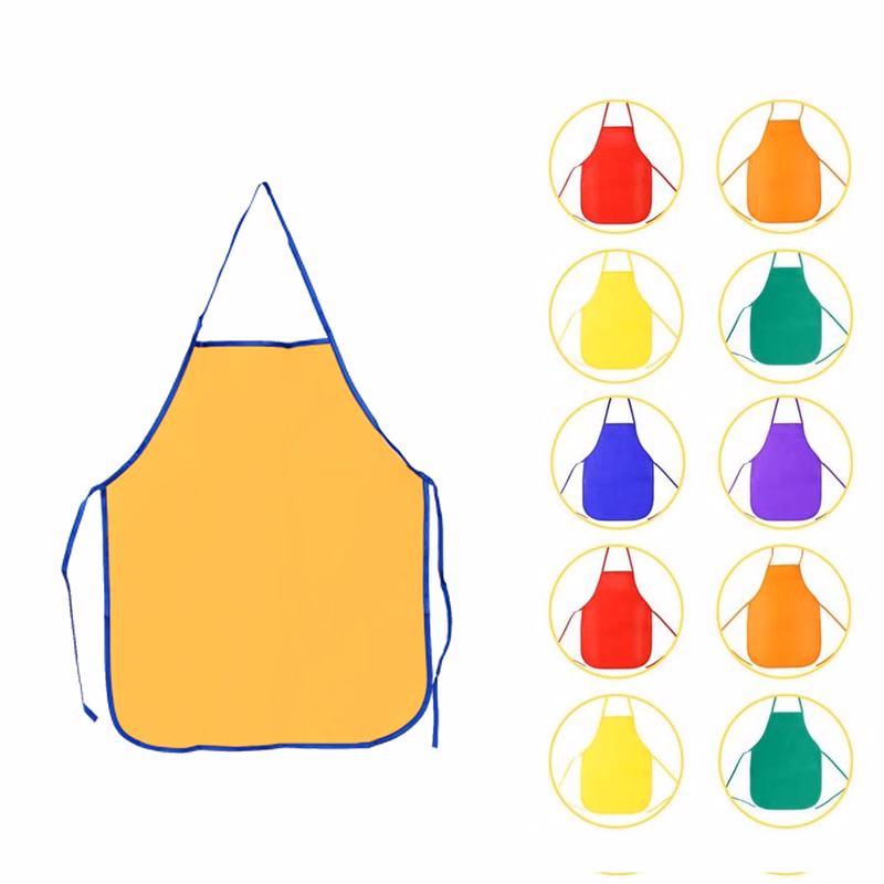 Kids Painting Apron for Ages 5 to 10