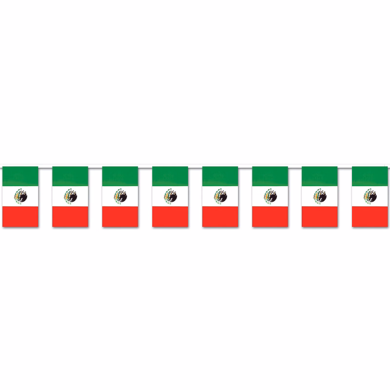 Outdoor Mexican Flag Banner