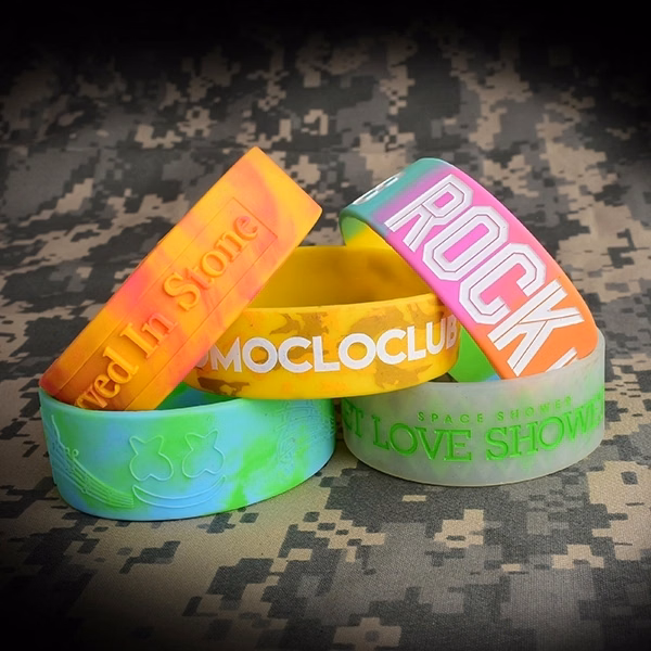 1" Silcone Wristbands