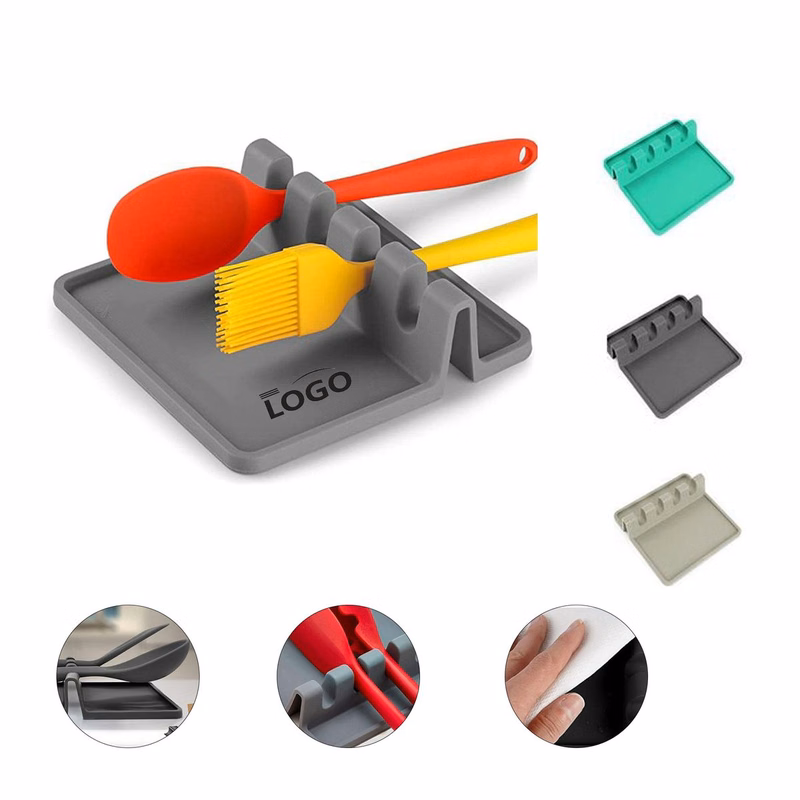 Heat Resistant Silicone Utensil Rest Drip Pad