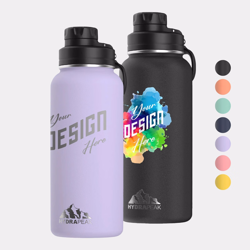 32 oz Hydrapeak® Stainless Steel Insulated Water Bottle